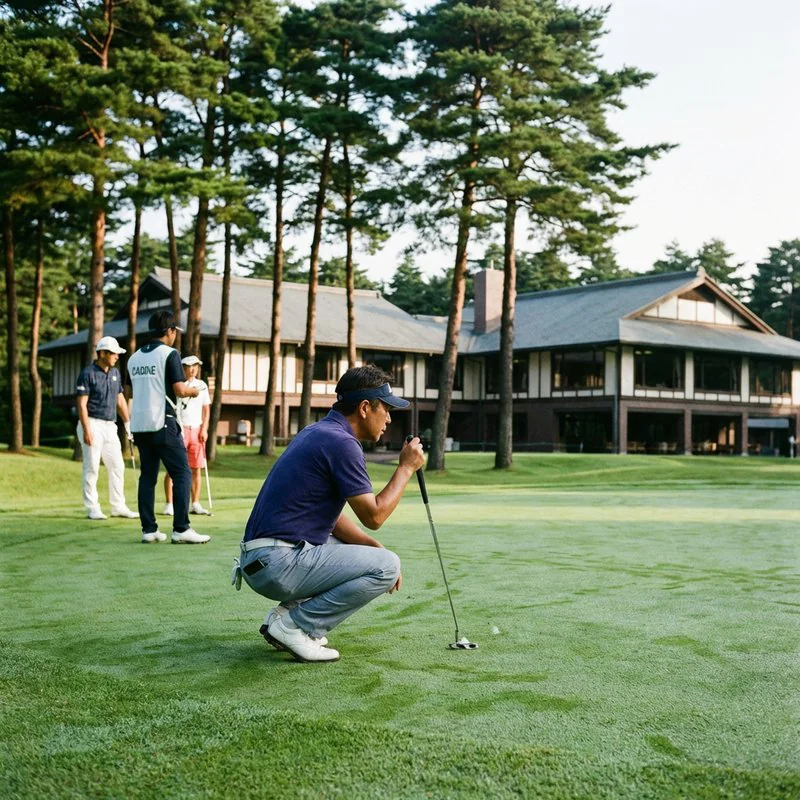 ゴルフコースでのプレー